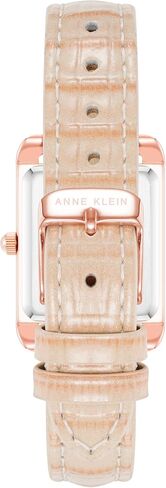 Anne Klein Women's Shiny Croco-Grain Leather Strap Watch in Saudi Arabia