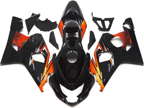 WYNMOTO دراجة نارية داكنة إيريديوم فقاعة مزدوجة الزجاج الأمامي متوافق مع سوزوكي 04 05 GSX-R 600 GSXR 750 GSXR600 GSXR750 K4 2004 2005 (إيريديوم عميق) in Kuwait
