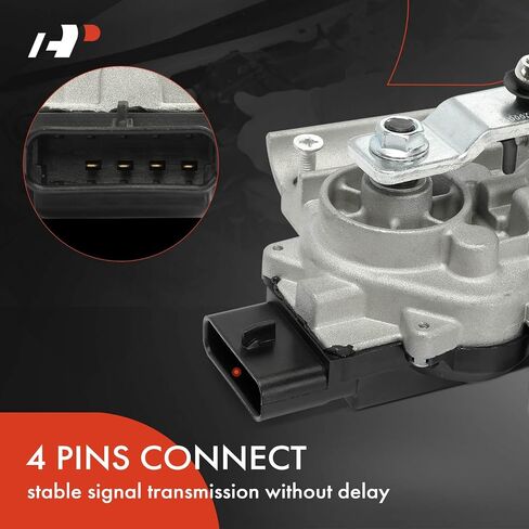 A-Premium Front Windshield Wiper Motor Compatible with Chevrolet Malibu 2009-2012 & Pontiac G6 2009-2010 & Saturn Aura 2009, Replace# 25895883 in Saudi Arabia