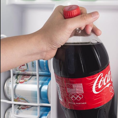 Commercial Cool CCR45W Compact Single Door Refrigerator and Freezer, 4.5 Cu. Ft. Mini Fridge, Black in Kuwait