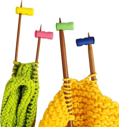 4 قطع سدادات غرز الحياكة، واقيات نقاط الإبرة الملونة، سدادة إبرة الربيع، هدايا الحياكة، مستلزمات الحياكة والكروشيه، ملحقات وأدوات الحياكة in Kuwait