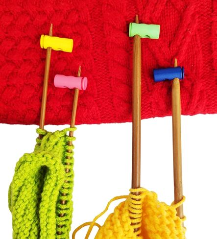 4 قطع سدادات غرز الحياكة، واقيات نقاط الإبرة الملونة، سدادة إبرة الربيع، هدايا الحياكة، مستلزمات الحياكة والكروشيه، ملحقات وأدوات الحياكة in Kuwait