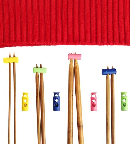 4 قطع سدادات غرز الحياكة، واقيات نقاط الإبرة الملونة، سدادة إبرة الربيع، هدايا الحياكة، مستلزمات الحياكة والكروشيه، ملحقات وأدوات الحياكة in Kuwait