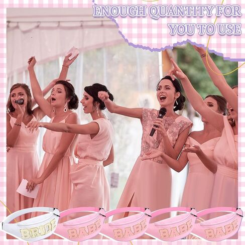 مجموعة 8 قطع من حزمة فاني العازبة، 1 حزمة فاني العروس، 7 حزم فاني فاتنة، حقيبة تصحيح الحروف لحفلات الزفاف وحفلات الزفاف in Kuwait