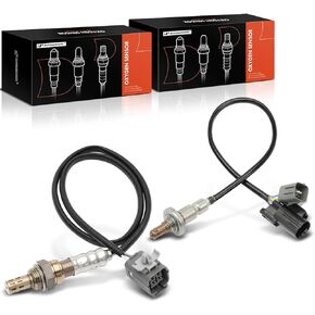 A-Premium O2 Oxygen Sensor Compatible with Mazda CX-7 CX7 2007-2012 2.3L, Upstream and Downstream, 2-PC Set