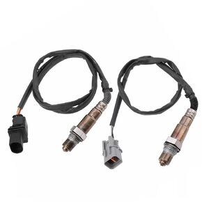 2 قطعة 234-5055 234-4568 مستشعر الأوكسجين O2 متوافق مع هيونداي أكسنت فيلوستر كيا ريو سول 2012-2018 مستشعر الأوكسجين المنبع والمصب