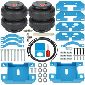 Air Bag Airbag Suspension Kit 2003-2010 for Dodge Ram 2500 3500 2006-2008 for Ram 1500 2011-2013 for Ram 2500 2011-2012 Ram 3500 Blue Rear Helper Bag Spring Replace for Ride Rite 2299 W217602299