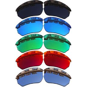Vonxyz Set of 5 Lenses Replacement for Oakley Flak Beta OO9363 | Flak Beta Asian Fit (AF) Sunglass Combo Pack