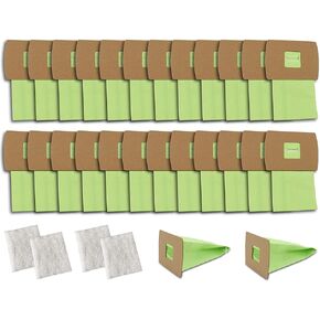 Pack 18 Vacuum Bags for Oreck Type CC, Oreck XL XL2 Replacement Dust Bag Type CC,CCPK8 CCPK8DW Parts BM06 Kit, Fit All Oreck XL Upright Vacuum Cleaner