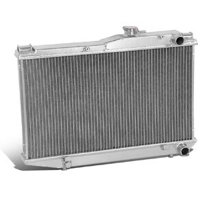 DNA Motoring RA-4RUNNER-88-2 2-Row Full Aluminum Radiator Compatible with 1988-1995 4Runner / Pickup,19.25" x 20.5" x 2",1.5"Inlet/Outlet