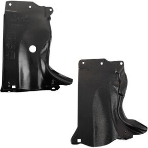 TRQ Driver & Passenger Side Lower Engine Splash Shield Compatible with 2004-2009 Mazda 3 2006-2010 5 MA1228101 MA1228102
