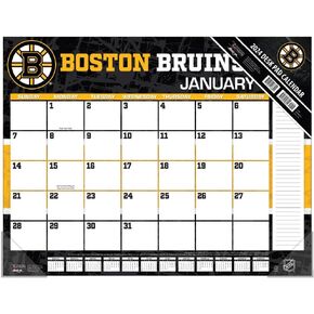 TURNER SPORTS Boston Bruins 2025 22x17 Desk Calendar (25998061555)