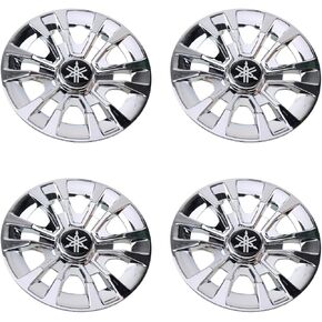 Golf Cart Hubcaps Wheel Covers for Yamaha Golf Cart Wheels and Tires Center Caps 8 Inch, Set of 4 Golf Cart Hub Caps