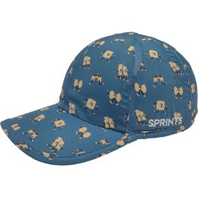 Sprints Race Day Performance Running Cap | The Lightweight, Quick Dry, Sport Hat, One Size, Unisex (Eat Pasta Run Fasta)