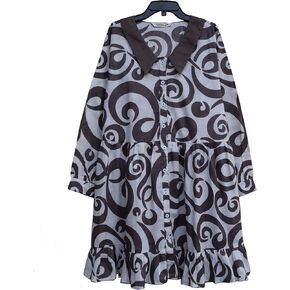 Ayurvastram KRISHA Block Printed Pure Cotton Tunic Top Dress