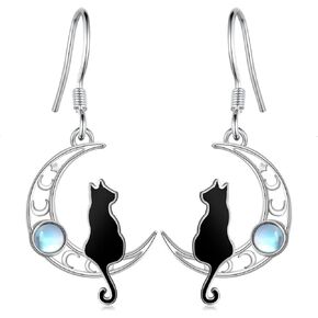 Gothic Earrings for Women Sterling Silver Gothic Stud Earrings Punk Gothic Jewelry for Women Girls