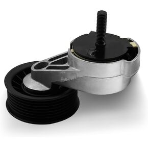 53010158AB Drive Belt Tensioner Assembly with Pulley, Compatible with 92-03 Dodge Ram 1500 2500 Dakota Durango Van, Compatible with 93-98 Grand Cherokee Replacement for 38116 419-301