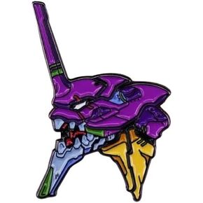 شارة بدبوس من المينا مقاس 1.5 بوصة من Blood Anime Evangelion EVA-01 Unit-01 in Kuwait