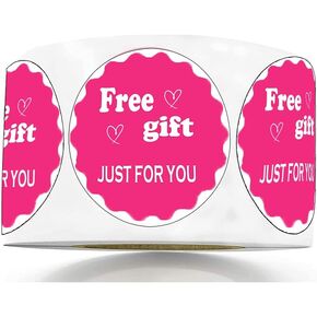 Mail Just for You Stickers,1.5 Inch Round Pink Customer Appreciation Thank You Sticker Labels for Small Businesses,Mailing Envelopes,Small Shop,Packaging(500PcsRoll) in Kuwait
