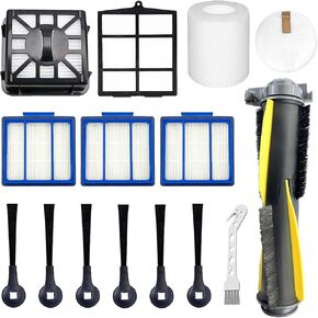Eifrthe Accessories Kit for Shark IQ RV1001AE RV1000 RV1001 AV970 AV993 RV912S AV1002AE Robot Vacuum Cleaner,1 Main Brush,3 Filters,6Side Brushes,1Pre