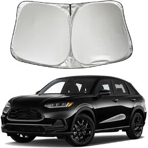 Car Windshield Sun Shade Sunshade Compatible with Honda HRV HR-V 2025 2024 2023 LX Sport EX EX-L Accessories, Car Front Window Sun Shield