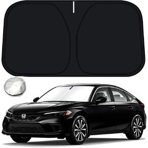 Bestview Windshield Sun Shade Compatible with 2011-2017 Honda Odyssey Mini Van Accessories, Front Window Sunshade Sun Visor Protector Block UV Rays Heat, Foldable 2 Layers 210T Material