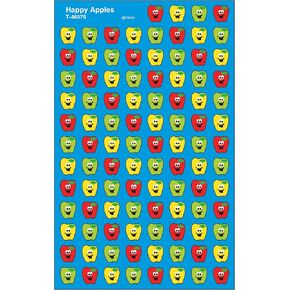 Trend Happy Apples superShapes Stickers, Classroom Incentives, 800 Count