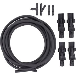 ApplianPar Windshield Washer Nozzle Spray Kit for Honda CR-V 2012-2016 with Fluid Hose Connector