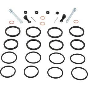 All Balls Racing 18-3117 Front Caliper Rebuild Kit Compatible with/Replacement For Suzuki GSX-R 1100 1989-1992, GSX-R 600 1992-1993, GSX-R 750 1988-1993