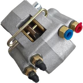 Rear Brake Caliper Assembly Fits for Polaris Sportsman 335 400 500 Worker 335 500 Diesel 455 with Pads Repl.# 1910553 1910441 1910366 1930818