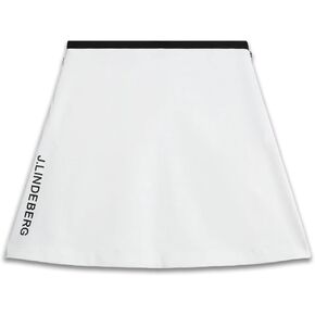 2024 J.Lindeberg تنورة جولف نسائية Themba بيضاء صغيرة in Kuwait