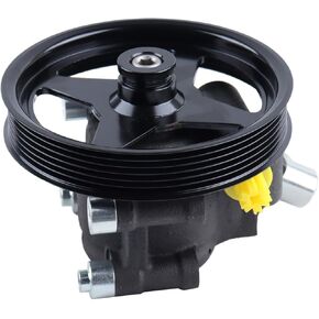 20-312P1 Power Steering Pump with Pulley Reservoir Compatible With 2003-2006 Expedition 2004-2008 F-150 2004-2008 Lobo，1PC Power Assist Pump