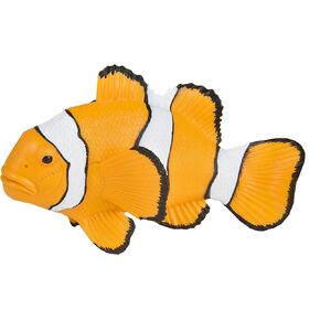 Safari Ltd. Clown Anemonefish Figurine - Lifelike 4.5" Fish Figure - Educational Toy for Boys, Girls, and Kids Ages 3+