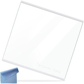 W11188040 Freezer Glass Shelf Replacement for Whirlpool Maytag Refrigerator Glass Shelf -Replaces W11135529 AP6286990-17-5/16" Wide x 16-3/8" Deep