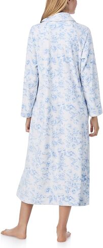 Eileen West womens Long Sleeve Velour Zip Robe in Saudi Arabia