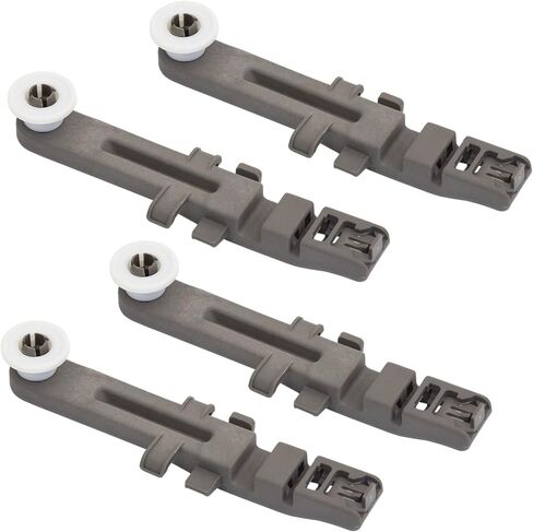 W10571738 Dishwasher Upper Dishrack Adjuster and Wheel Assembly Replacement for Whirlpool Maytag Dishwasher PS11756470, WPW10571738,AP6023130, 3449627 (2pack) in Kuwait
