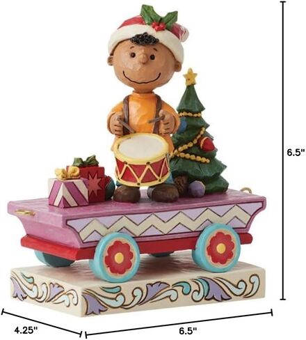 Enesco Peanuts by Jim Shore Franklin Train CarFigurine, 4.75 Inch, Multicolor in Saudi Arabia