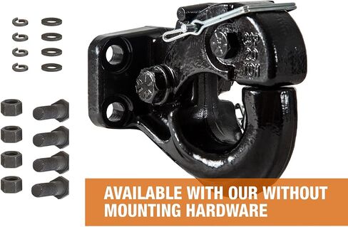 Buyers Products 10042 20 Ton Pintle Hook W/Mounting Kit, MGTW 40,000 Lbs Pintle Hitch, 8,000 Lbs MVL in Saudi Arabia