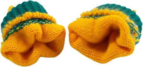 3 Pieces Toddler Gloves Kids Full Fingers Knitted Gloves Warm Mitten Winter Favor for Little Boys and Girls 3-5T in Saudi Arabia