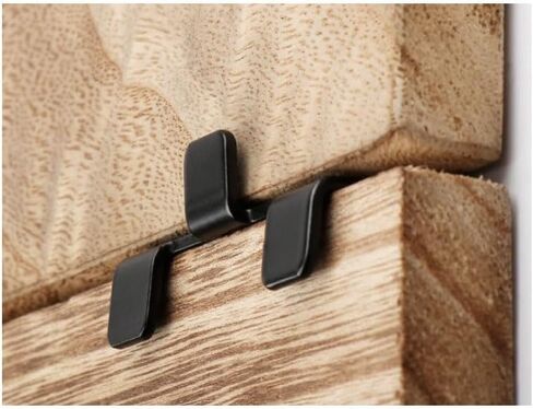 26pcs Furniture Pendant Accessories, Hardware Photo Frame, Mirror Frame, Hanging Piece, Convex Hoist, Wall Invisible Flat Hanging Piece, Hook Hanging in Kuwait