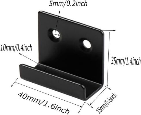 26pcs Furniture Pendant Accessories, Hardware Photo Frame, Mirror Frame, Hanging Piece, Convex Hoist, Wall Invisible Flat Hanging Piece, Hook Hanging in Kuwait