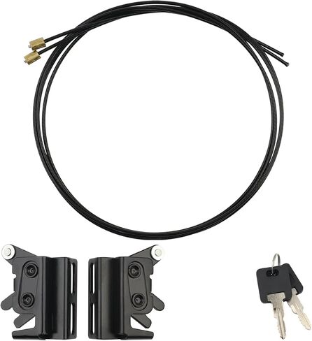 Twist Handle Kit Compatible with Leer Truck Cap 100XQ 100XL 100XR TSC 700 Tonneau, with 83515 & 83514 Truck Caps Rotary Latches and Cables Replace # 113436-100XQ in Saudi Arabia