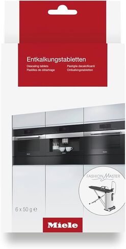 Miele Original Descaling Tablets with Moisture Plus, for Coffee Machines, Steam Ovens, FashionMaster, and Ovens/Ranges with Moisture Plus, Pack of 6 in Saudi Arabia