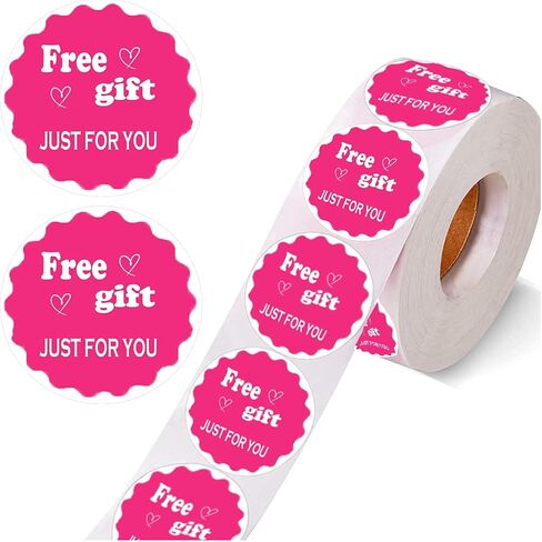 Mail Just for You Stickers,1.5 Inch Round Pink Customer Appreciation Thank You Sticker Labels for Small Businesses,Mailing Envelopes,Small Shop,Packaging(500PcsRoll) in Kuwait