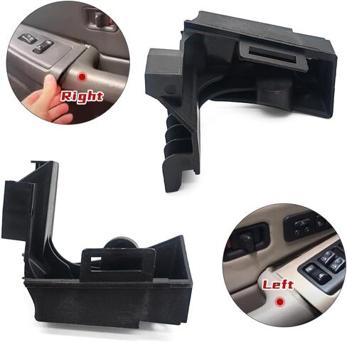 زوج من مسند الذراع لباب السائق وجانب باب الركاب مناسب لسيارة Chevy Tahoe Suburban Silverado GMC Sierra Yukon 1999-2006، استبدل GMT800، GMT820، GMT830 in Kuwait