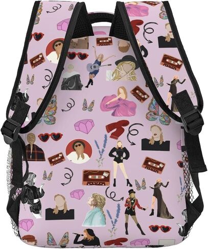 Daily Backpack Large Capacity School bag Laptop backpack for Music Fans Travel Casual Daypack for Men And Women in Saudi Arabia