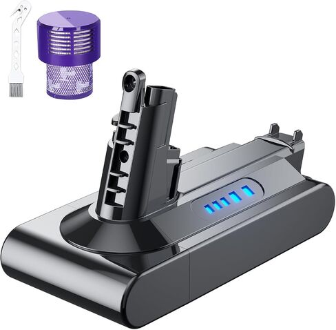 TURPOW 6000mAh Replacement for Dyson DC35 Battery Type A 22.2V, Compatible with DC31 DC34 DC44 DC45 Animal 917083-01 Handheld Vacuum Cleaner (NOT FIT Type B DC31 DC34 DC35 DC44 MK2) in Saudi Arabia