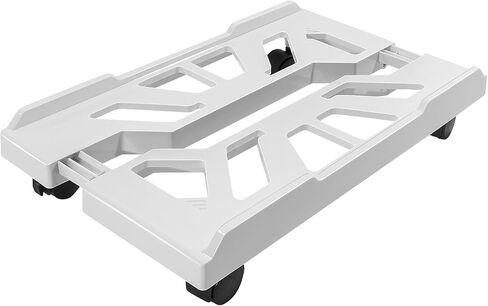 Ranslen Computer Tower Stand PC Stand, Adjustable PC Tower Stand Mobile CPU Stand for Gaming Office Mid Tower Under Desk(White) in Saudi Arabia