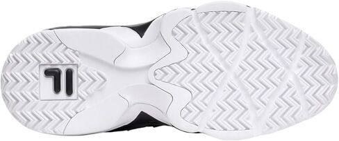 حذاء رياضي رجالي من Fila MB Free Guard منحوت (أبيض/أسود/أبيض، 10.5) in Saudi Arabia