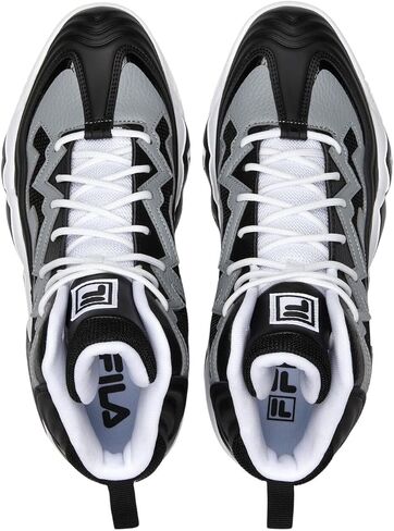 حذاء رياضي رجالي من Fila MB Free Guard منحوت (أبيض/أسود/أبيض، 10.5) in Saudi Arabia
